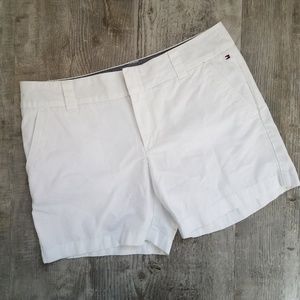 Tommy Hilfiger White Chino Shorts